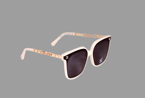 Chanel Limited Edition Sunglasses – Ivory Gold Premium Series - Image 4