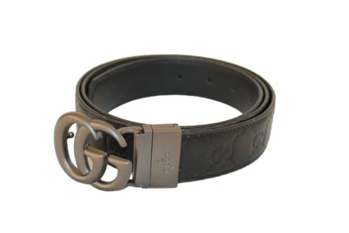 Gucci Woman Belt New GG MARMONT  BELT Unisex Reversible Buckle - Image 3