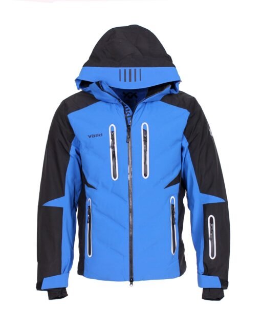 VÖLKL Man Jacket with Hood Ski Jacket Waterproof in Blue