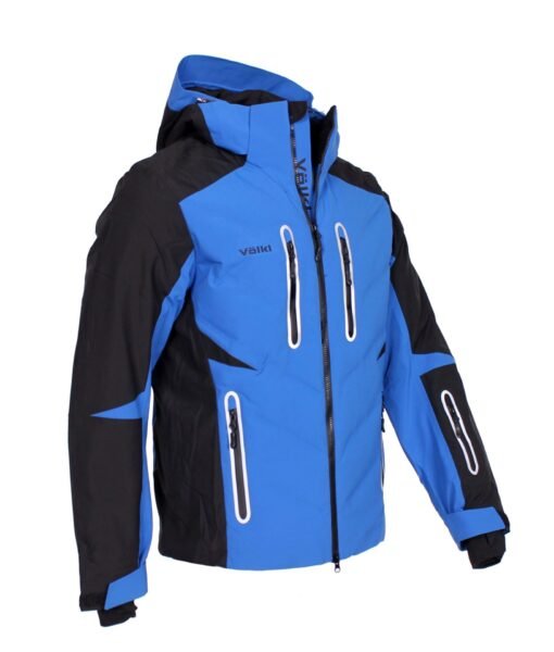 VÖLKL Man Jacket with Hood Ski Jacket Waterproof in Blue - Image 3