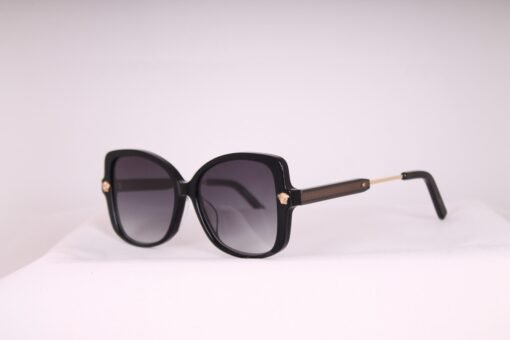 Versace Women Sunglasses Square Frame Unisex Medusa Sunglasses in Black