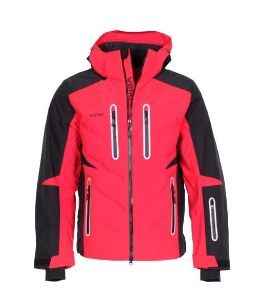VÖLKL Man Jacket with Hood Ski Jacket Waterproof in Red