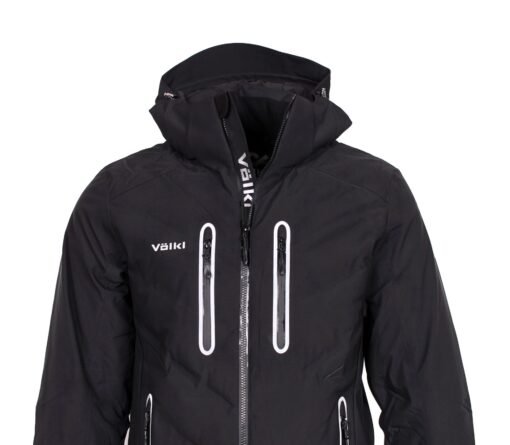 VÖLKL Man Jacket with Hood Ski Jacket Waterproof in Black - Image 2