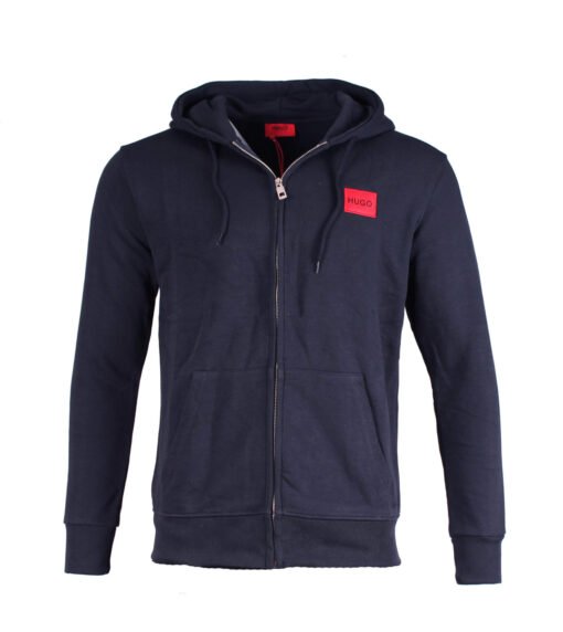 Hugo Boss Men Tracksuit 2 in 1 Cotton Hoodie and Pants in Blue