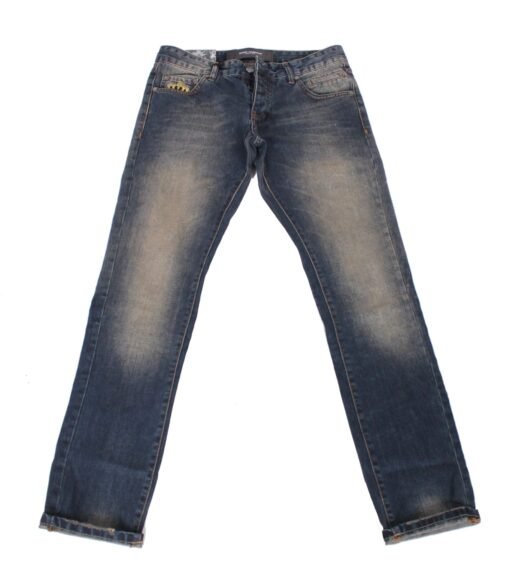 Dolce&Gabbana Men Jeans Slim Fit Embroidery Jeans - Image 3