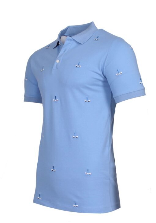 FENDI Men Polo Shirt With "The EYE" Cotton t-shirt - Image 2