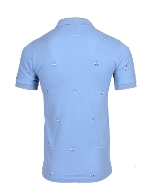 FENDI Men Polo Shirt With "The EYE" Cotton t-shirt - Image 3
