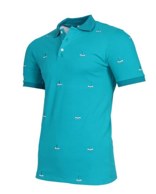 FENDI Men Polo Shirt With "The EYE" Cotton t-shirt - Image 2