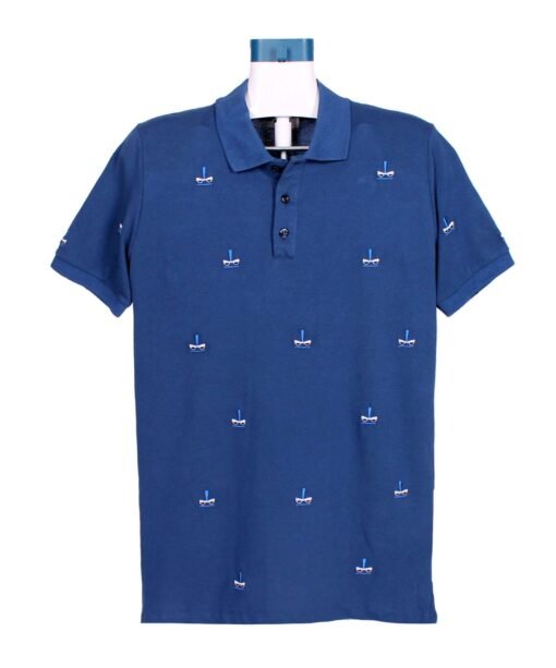 FENDI Men Polo Shirt With "The EYE" Cotton t-shirt