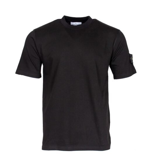 Stone Island Men's Black Summer Set – Cotton T-Shirt and Shorts | 2-Piece Outfit - Image 9