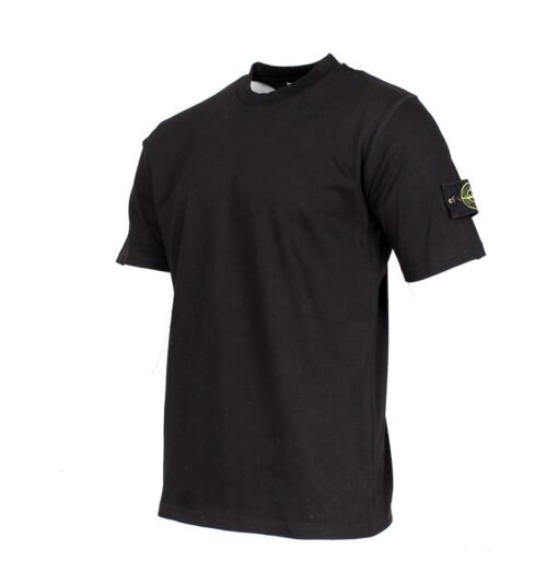 Stone Island Men's Black Summer Set – Cotton T-Shirt and Shorts | 2-Piece Outfit - Image 5