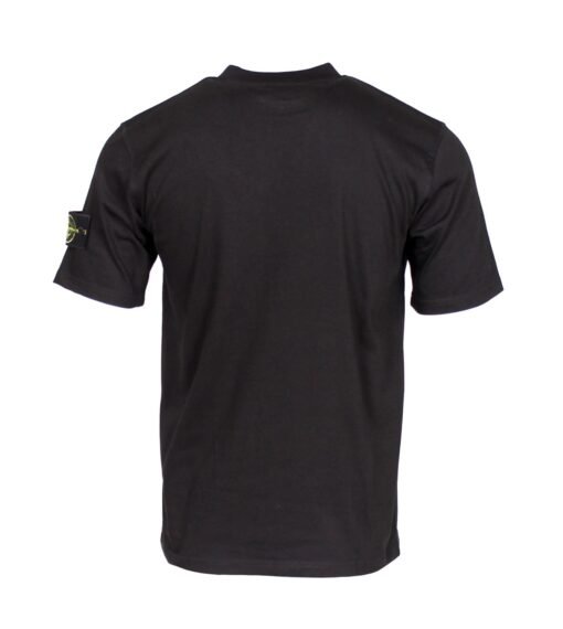 Stone Island Men's Black Summer Set – Cotton T-Shirt and Shorts | 2-Piece Outfit - Image 7