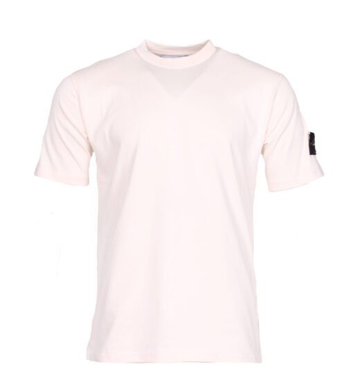 Stone Island Men's Beige Summer Set – Cotton T-Shirt and Shorts | 2-Piece Outfit - Image 5