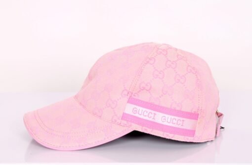 Gucci Luxury Pink Designer Cap – Premium Quality Limited Edition - Image 3