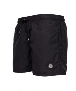Stone Island Premium Black Designer Swim Shorts – Iconic  Style