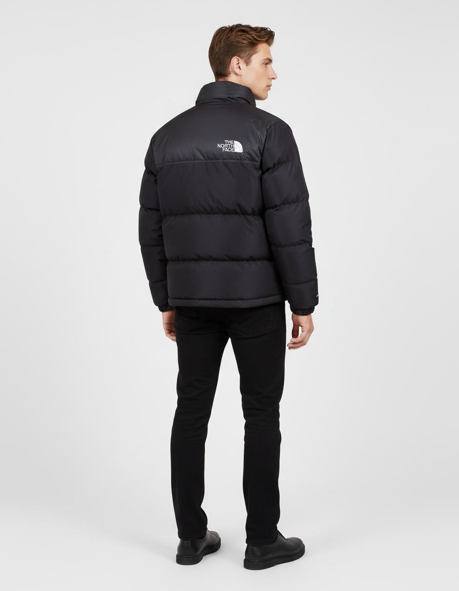 The North Face 700 Black Puffer Jacket β Menβs Winter Down Coat, Warm Streetwear TNF Jacket - Image 6