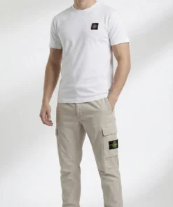 stone island cargo pants men beige front stone island cargo pants side pocket beige cargo pants men streetwear