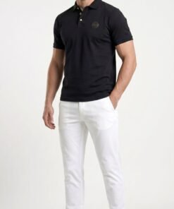 Bogner Polo Shirt Men Black – Premium Regular Fit Luxury Cotton Polo