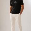 Stone Island T Shirt Men Black Premium Cotton
